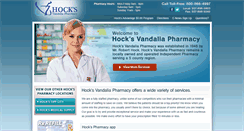 Desktop Screenshot of hocksrx.com